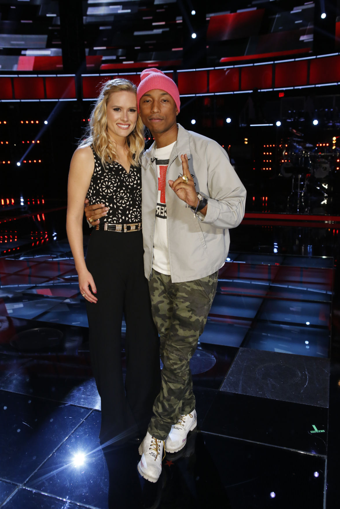 Hannah Huston, Pharrell Williams